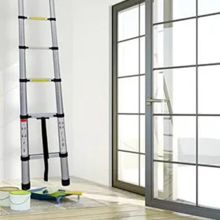 2.6m Telescoping Ladders, Multi-Purpose Extension Ladder with carry bag,