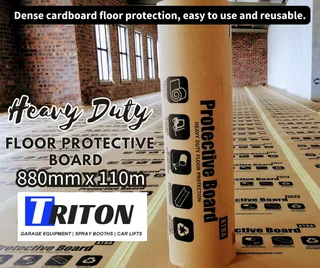 Protective Board Heavy Duty Floor Protection – 880mm x 110m – Dense cardboard floor protection