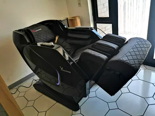 Infinity X. Intelligent Voice command &amp; Control Full Body Reclining Zero Gravity Massage Chair.