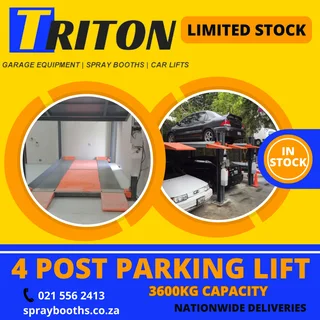 4 Post Car Parking/Storage Lift – Limited stock.