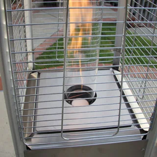 Glass quartz Tube for Pyramid Gas heater replacement tube.