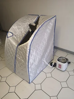 PORTABLE STEAM SAUNA SPA SET.
