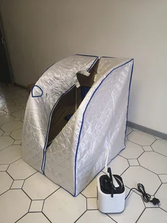 PORTABLE STEAM SAUNA SPA SET.