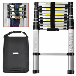 3.2 M telescopic ladder with carry bag. Superior quality and stability.