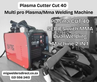 Plasma Cut 40 Series With Mma Dual Welding Machine 2 In 1dc Inverter Plasma Cutter.