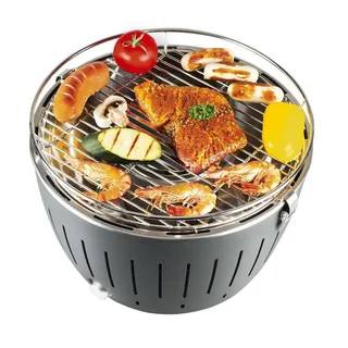 Portable fan assisted charcoal braai grill. On Promotion.