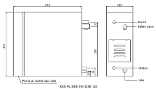 Steam Generator 9KW . Fast-steam function