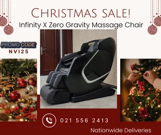 Infinity X Zero Gravity Massage Chair- Festive season Sale!