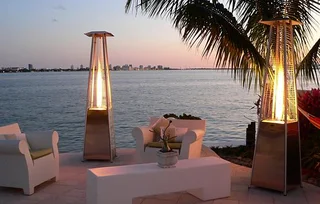 Pyramid Flame patio heater /Gas heater.