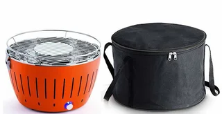 Portable Charcoal Braai Grill for Indoor/Outdoor Use.