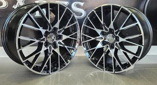 19 inch GT 230 black and silver mags for sale !!