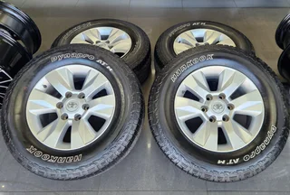 Toyota Hilux / Fortuna 17 inch mags with Hankook Tyres !!