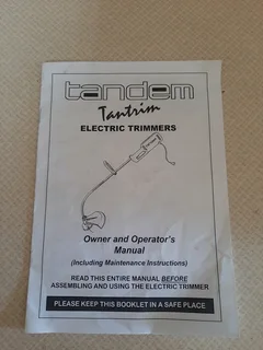 TANDEM TANTRIM 600W HIGH TORQUE ELECTRIC EDGE TRIMMER -
