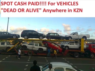 WE BUY NON-RUNNERS / ACCIDENT DAMAGED / RUNNERS  -  *CARS - BAKKIES - TRUCKS*