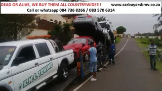 WE BUY NON-RUNNERS / ACCIDENT DAMAGED / RUNNERS  -  *CARS - BAKKIES - TRUCKS*