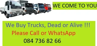 WE BUY NON-RUNNERS / ACCIDENT DAMAGED / RUNNERS  -  *CARS - BAKKIES - TRUCKS*