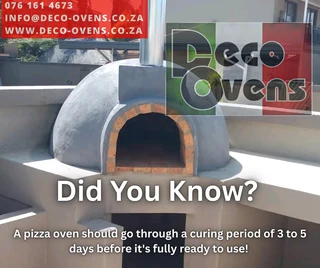 WOOD BURNING PIZZA OVENS