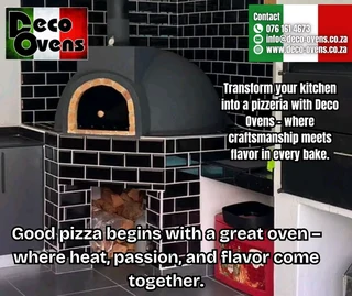 WOOD BURNING PIZZA OVENS