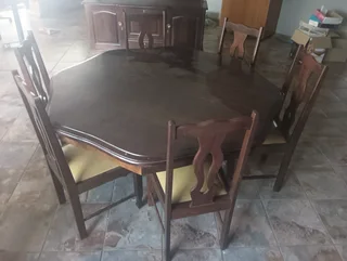 Welsh Dining room table and Dresser/ side board.