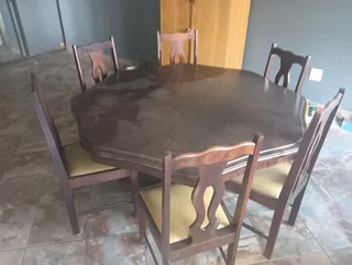 Welsh Dining room table and Dresser/ side board.