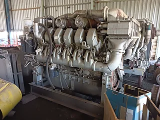 MTU 12V 4000 12 cylinder 4 stroke 1920kw  Engines.