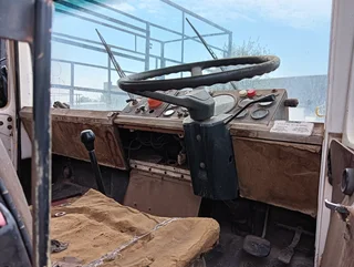 Samil 50  Fassi F95-21 crane dropside body truck 6x6