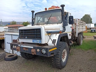 Samil 50  Fassi F95-21 crane dropside body truck 6x6