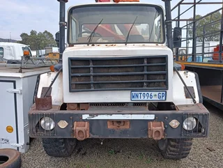 Samil 50  Fassi F95-21 crane dropside body truck 6x6