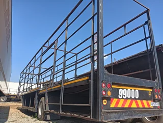 17m Used waste drum container trailer