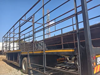 17m Used waste drum container trailer