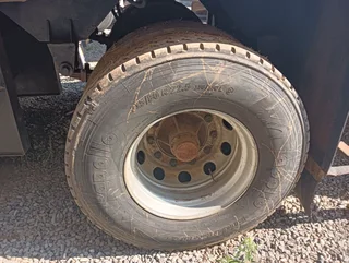 17m Used waste drum container trailer