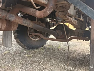 Samil 50 4x4 with dropside body truck