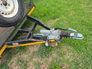 Cattle double axle car trailer