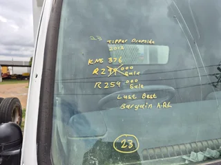 2013 Fuso 4cub tipper dropside body truck