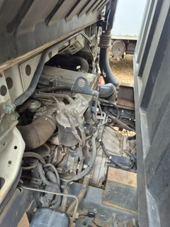 2018 Isuzu 500 with box body truck.