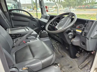 2018 Isuzu 500 with box body truck.