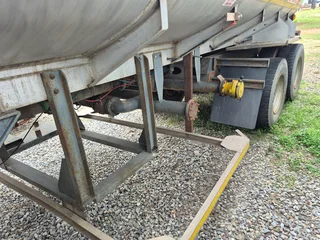 2007 28000L fuel tanker draw bar 4 axle draw bar trailer