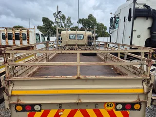 2015 Isuzu 400 with dropside body truck (ex army)