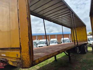 2014 SA truck 6m &#43;12m superlink curtain side trailer