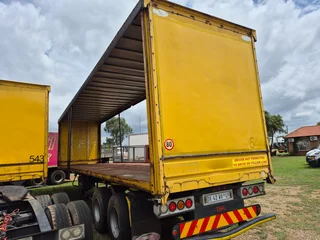 2014 SA truck 6m &#43;12m superlink curtain side trailer