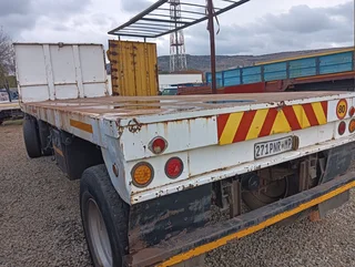 Henred 7m Flatdeck draw bar trailer