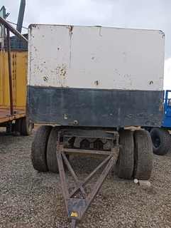 Henred 7m Flatdeck draw bar trailer