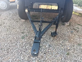 7m Flatdeck draw bar trailer (like new)