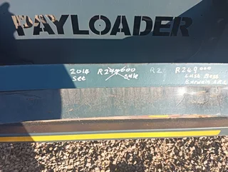 2014 Kearney 18cub chrome side tipper link trailer.