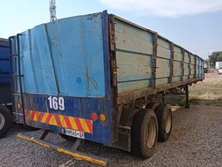 2014 SATB 12m double axle mass side trailer