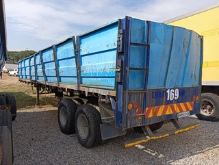 2014 SATB 12m double axle mass side trailer
