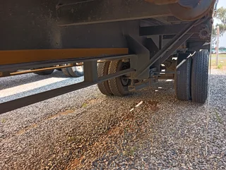 2014 SATB 12m double axle mass side trailer