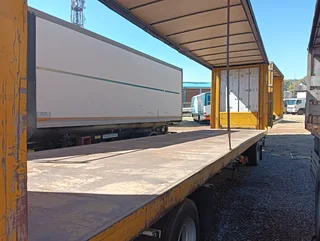 2018 Afrit 6m &#43;12m superlink curtain side trailer (Needs 2x set brakes and hubs)