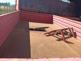 5m Draw bar Farm trailer with dropside body