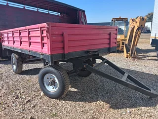 5m Draw bar Farm trailer with dropside body